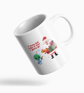 Christmas themed Coffe Mug, santaclaus Gifting Best Gifting Idea for Birthday Boys Girls