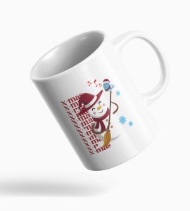 Christmas Theme Snow Man Coffe mug Ceramic Mug Best Coffe Mug for Gift