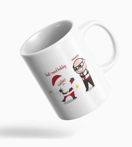 Santa & Boss Fight Coffe mug Best Gift for Boss Gift Boys Girls