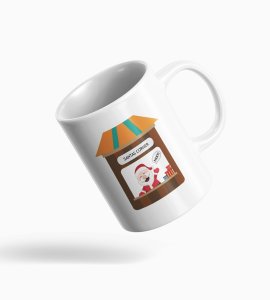 Sip in Santa's Style: Quirky Coffee Mugs from Santa's Corner
