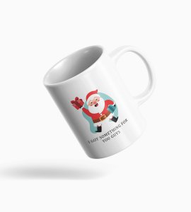 Cuteness Overload: Whimsical Santa Delight Christmas Coffee Mug