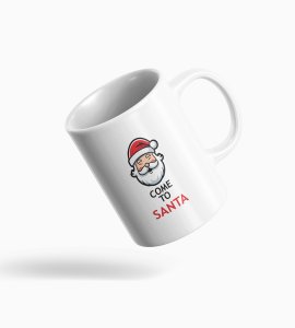 Sip, Savor, Santa: Unwrap the Christmas Joy Coffee Mug featuring a Jolly Old St. Nick! Best Gift for Friends Boys Girls