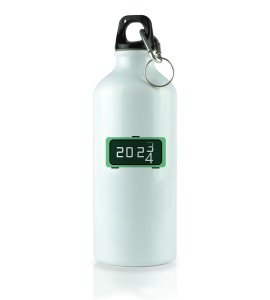 Year Changing Clock: Beautifully Designed Sipper Bottle by (brand) Best Gift For Secret Santa