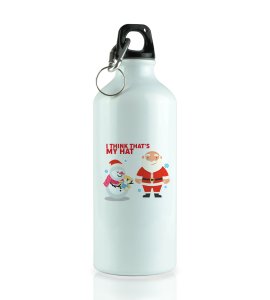 Funny Santa: Best Designed Sipper Bottle by (brand) Perfect Gift For Secret Santa For Boys Girls