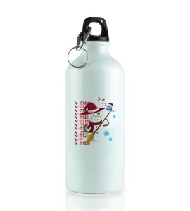 Snowman Sings: Beautifully Crafted Sipper Bottle by (brand) Perfect Gift For Secret Santa