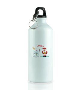Snowman Chatters: Funny Designed Sipper Bottle by (brand) Best Gift For Boys Girls