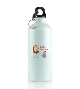 Society Against Santa: Unique Designed Sipper Bottle by (brand) Best Gifts For Secret Santa