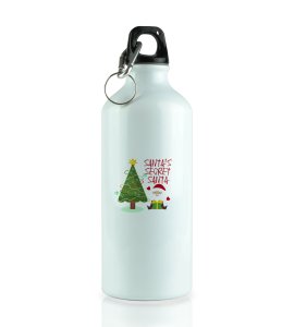 Santa's Secret Santa: Elegantly Designed Sipper Bottle by (brand) Perfect Gift For Secret Santa
