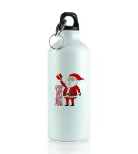 Funniest Santa Growl: Funniest Designer Sipper Bottle By (Brand) Perfect Gift For Kids