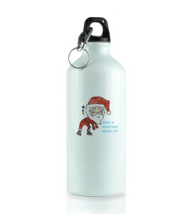 Tired Santa: Best Designer Sipper Bottle by (brand) Best Gift For Kids Boys Girls