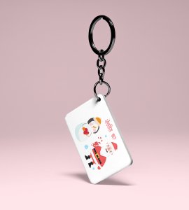Flirting Santa: Best Designed Key Chain byBest Gift For Kids Boys Girls