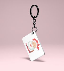 Drunkard Santa : Cute Designer Key Chain byBest Gift For Kids Boys Girls