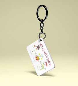 Why My Gift Is Small: Cute Designer Key Chain by (brand)Best Gift For Boys Girls