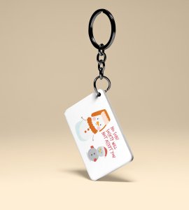 Society Against Santa : Best Designed Key Chain byUnique Gift For Secret Santa