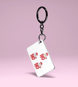 Santa Comes Ho Ho Ho: Most Unique Designer Key Chain byBest Gift For Boys Girls