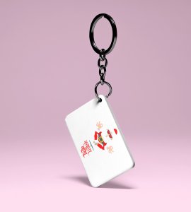 Santa Baba: Funny Designer Key Chain byBest Gift For Boys Girls