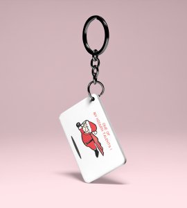 Superman Santa: Cool Designer Key Chain byPerfect Gift For Secret Santa