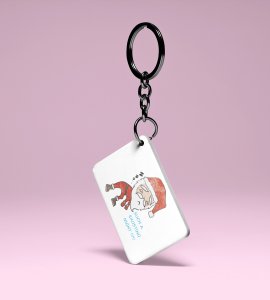 Tired Santa :Best Designer Key Chain byPerfect Gift For Boys Girls