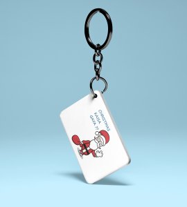How Was Your Christmas: Funny & Cute Designer Key Chain byPerfect Gift For Secret Santa