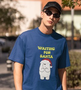 Waiting For Santa| Christmas Themed T-shirt | Best T-shirts for Boys Girls