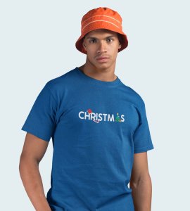Christmas Eve: Best Printed T-shirt (Blue) Unique Gifts For Secret Santa