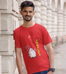 No Money: Cute Santa No Money Christmas T-shirt (Red) - BPA-Free, Leak-Proof Printed - Ideal for Festive Outdoor Adventures Gift