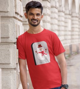 I Love Santa : Cute And Beautiful Printed T-shirt (Red) Best Gift For Boys Girls