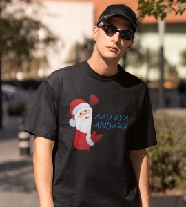 Can I Come Inside: Best Printed T-shirt (Black) Amazing Gift For Secret Santa