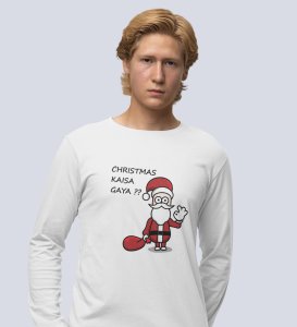 How Was Your Christmas: Best DesignedFull Sleeve T-shirt White Amazing Gift For Secret Santa
