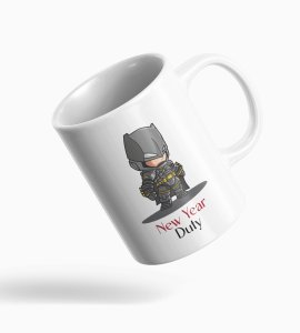 New Year New Duty, Graphics Printed Coffee Mugs On New Year Theme Best Gift For New Year