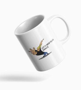 New Year Dance, Graphics Printed Coffee Mugs On New Year Theme Best Gift For New Year