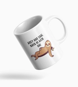 New Year Always Comes, New Year Printed Coffee Mugs