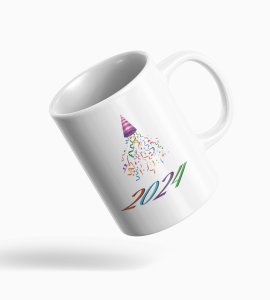 New year Bells, Men's Printed Sublimated Coffee Mugs