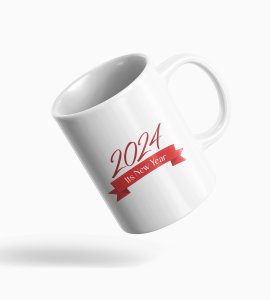 Welcome 2024,Graphics Printed Coffee Mugs On New Year Theme Best Gift For New Year