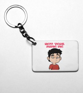 Same Me, Men's Printed Sublimated Key-Chain
