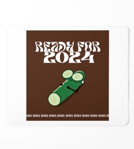 Get Ready For 2024, Graphics Printed Mouse Pad On New Year Theme Best Gift For New Year
