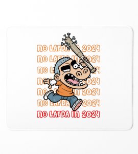 No More Rage, New Year Printed Mouse Pad
