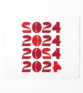 2024 Has Come, Men's Printed Sublimated Mouse Pad