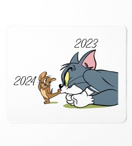 No More 2023, New Year Printed Mouse Pad