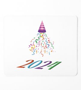 New year Bells, Men's Printed Sublimated Mouse Pad