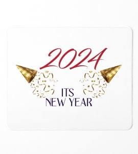 It's A New Year,Graphic Printed Sublimated Mouse Pad
