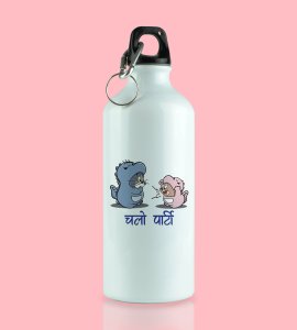 Let's Party, Graphic Printed Sublimated Aluminium Water Bottle