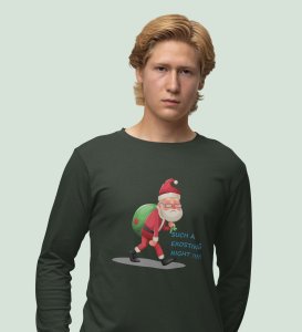 I Am Coming: Best DesignedFull Sleeve T-shirt Green Perfect Gift For Secret Santa