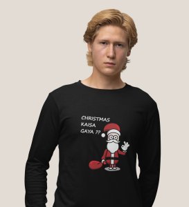 How Was Your Christmas: Best DesignedFull Sleeve T-shirt Black Amazing Gift For Secret Santa