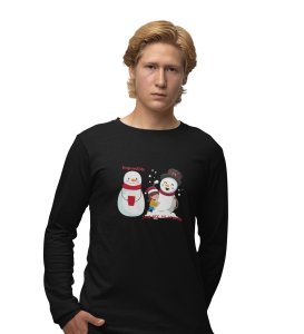 Funny Snowman: Best Comic DesignedFull Sleeve T-shirt by (brands) Perfect Gift For Kids