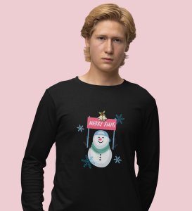 Christmas Bells: Best DesignerFull Sleeve T-shirt Black Perfect Gift For Christmas Eve