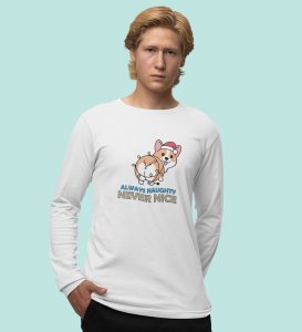 Notorious Corgi: Funny Doggie DesignedFull Sleeve T-shirts White Best Gift For Boys Girls