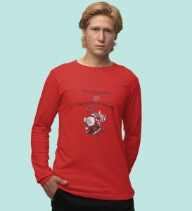 Christmas Bells, Santa's Arrival: BestFull Sleeve T-shirt For Boys Girls,Red Best Gift for Secret Santa