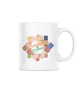 Unity Of The Nation White Best Republic Day Printed Coffee Mug For Gifts