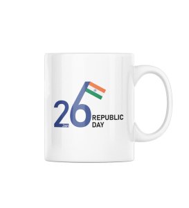 26th January Our Pride White Printed Coffee Mug For gifts